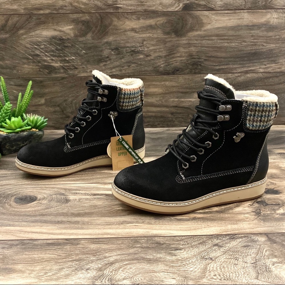 NIB White Mountain Theo Faux Shearling Lined Boot - Picture 4 of 14